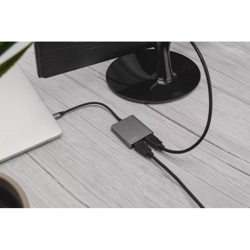 Adaptador USB-C Digitus DA-70828