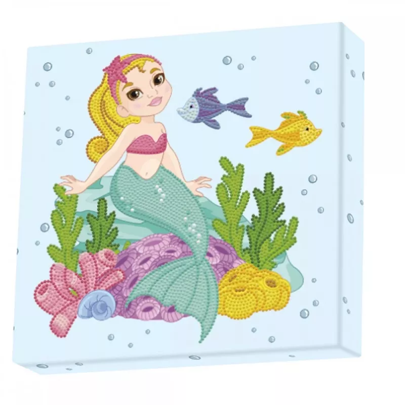 Conjunto Diamond Dotz Little Mermaid