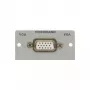 Kindermann Konnect 50 7444000401 Módulo Snap-In para placa frontal, VGA, alumínio