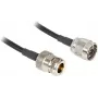 Cabo coaxial LMR195 DeLOCK 88682 3m preto