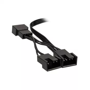 Cabo divisor PWM para ventoinhas Kolink 1-para-3, 4-Pin PWM, 0,35 m