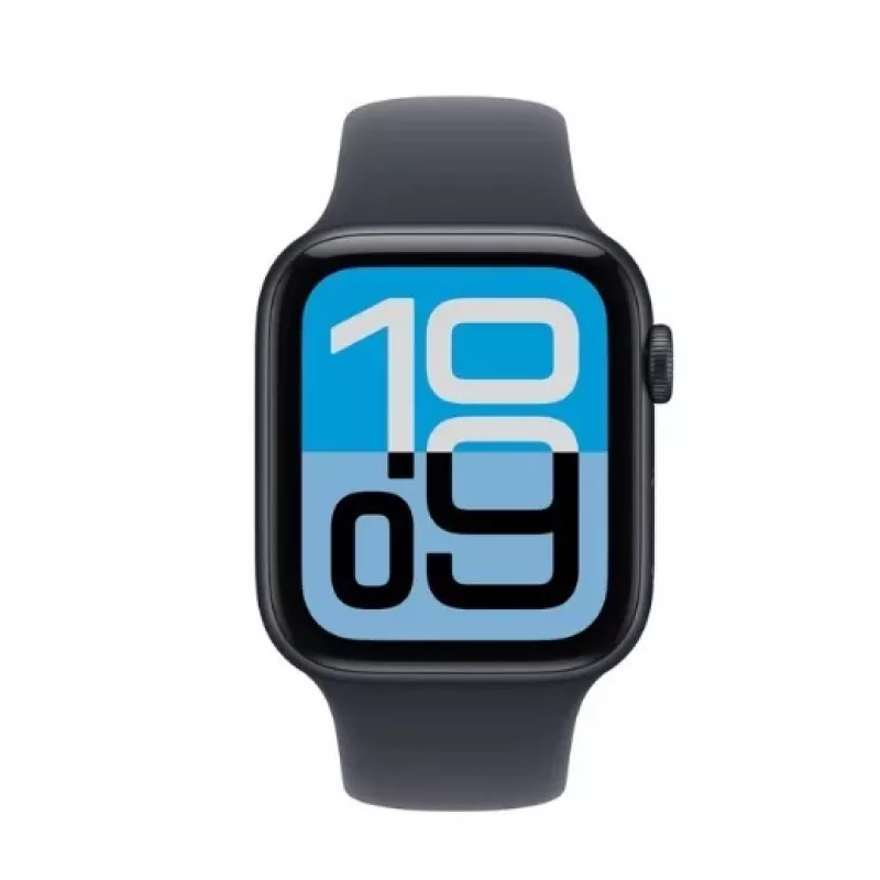 Watch SE 3 GPS+Cellular 44mm caixa de alumínio Mitternacht com bracelete desportiva Mitternacht M/L