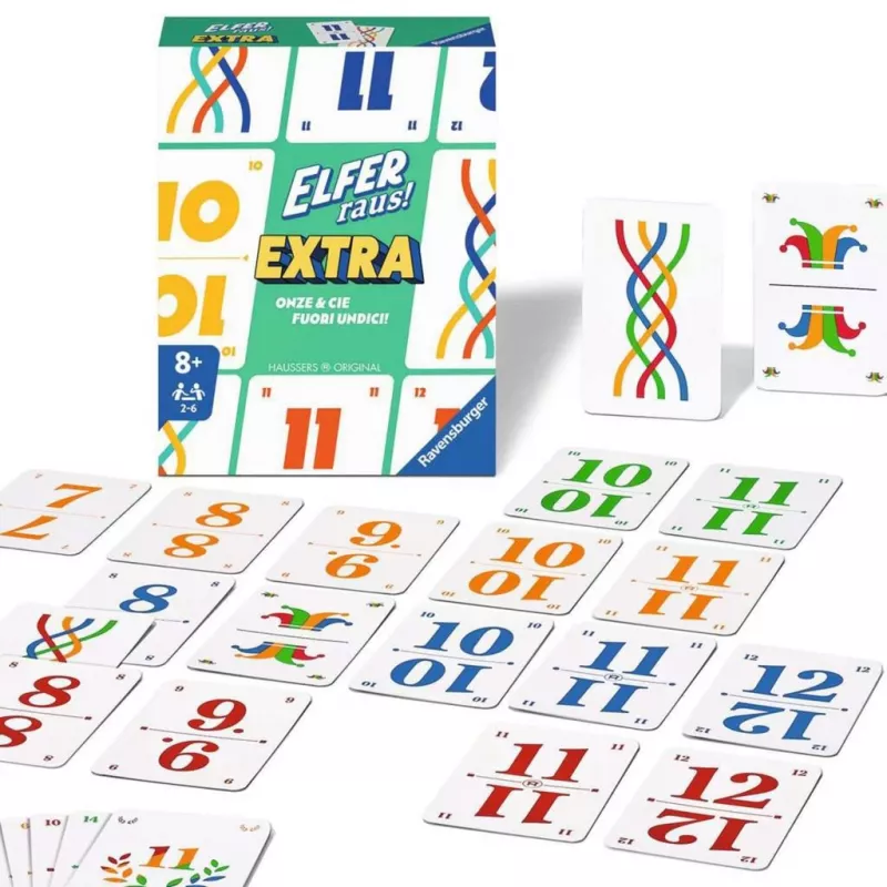 Elfer raus Extra, jogo de cartas