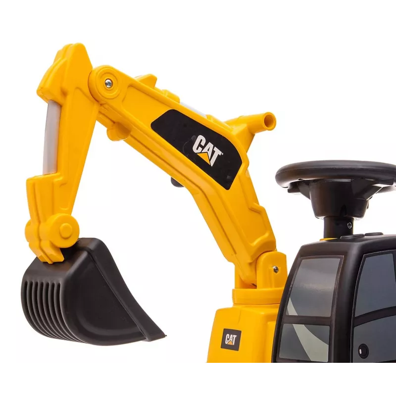 Escavadora de deslize milly mally 5298 – escavadora de deslize para criança com design realista e construção estável