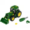 Conjunto de veículo Theo Klein 3903 trator de brinquedo pista de brincar 3 anos preto verde amarelo