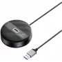 Renkforce RF-USBH-400 Hub USB 3.0 de 4 portas preto mate (RF-6266640)
