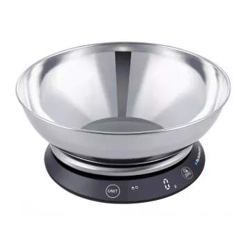 Balança de cozinha Blaupunkt com taça em aço inoxidável FKS602