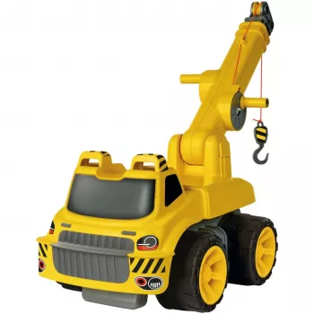 Camião grua BIG Power Worker Maxi grua amarelo 3 a 7 anos