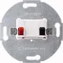 MERTEN conector de altifalante encastrável 1-f. 466919 System M branco polar 466919 466919 (466919)
