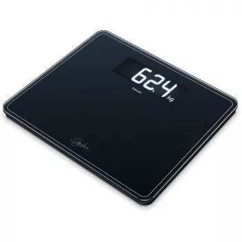 Balança de pessoa Beurer GS 410 Signature Line – superfície de vidro preta, modelo 735.76