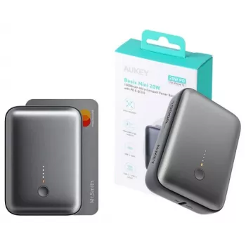 Powerbank AUKEY 157000 10000 mAh cinzento