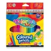 Lápis de cor sextavados Colorino Kids 24 cores