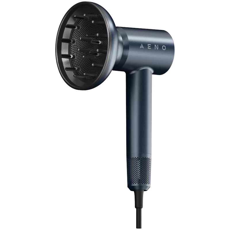Secador de cabelo de alta velocidade, 220V-240V~50-60Hz, 1500W, tecnologia de iões, LCD, 6+ modos de circulação, 110.000 rpm, menos de 75 dB
