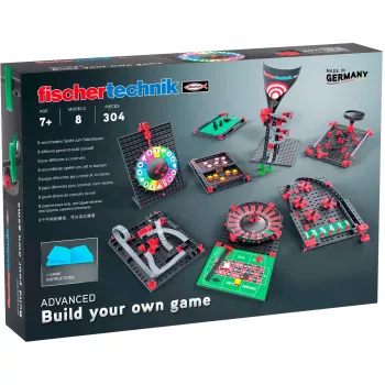 Brinquedo de construção Fischertechnik Build Your Own Game 564067 – conjunto interativo educativo