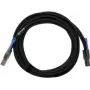Cabo Serial Attached SCSI (SAS) QNAP CAB-SAS30M-8644 3 m preto, metálico
