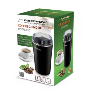 Moinho de café com lâminas ESPERANZA EKC008K — 160 W, capacidade 70 g, preto