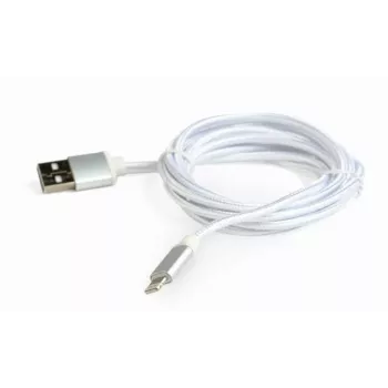 Cabo Lightning Gembird CCB-MUSB2B-AMLM-6-S 1,8 m Prateado