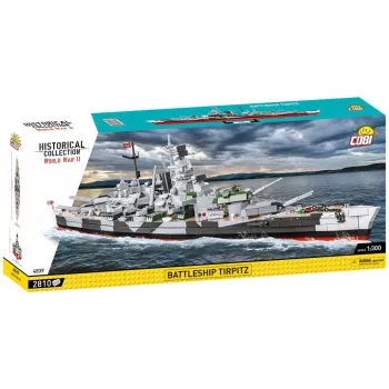 Modelo de navio de guerra COBI COBI-4839 Kit 1:300 Comprimento 870 mm Altura 215 mm