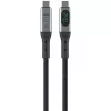 Cabo USB 4smarts 541438 USB4 Gen 2x2 1,5 m USB-C preto cinzento