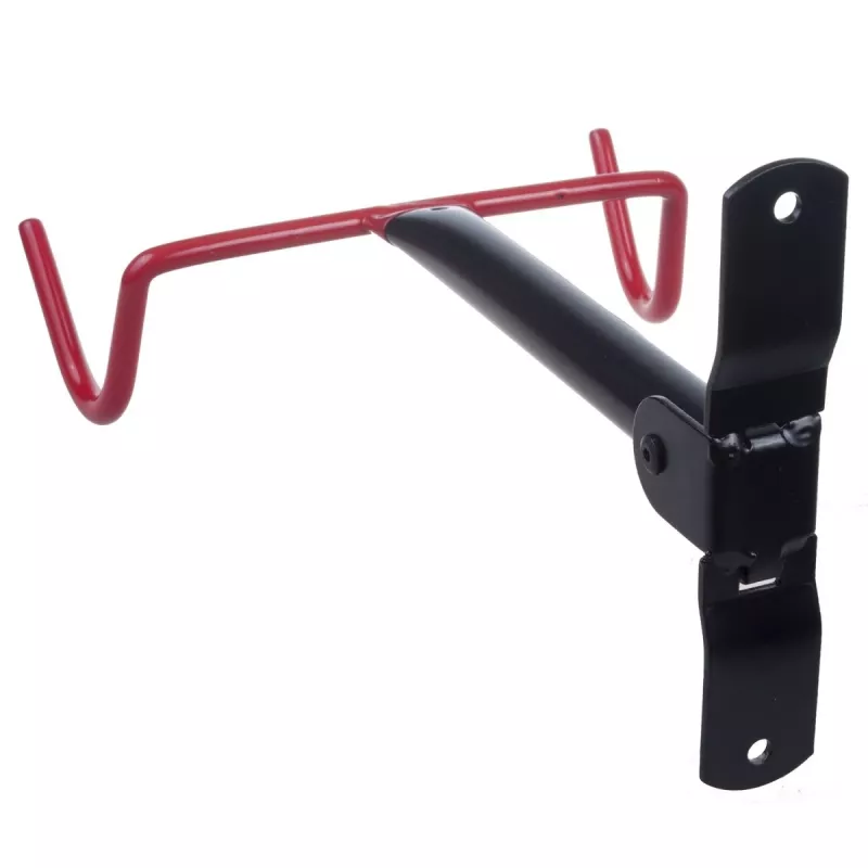 Suporte de bicicleta de parede MACLEAN MC-430, suporte horizontal, suporta até 30 kg, preto