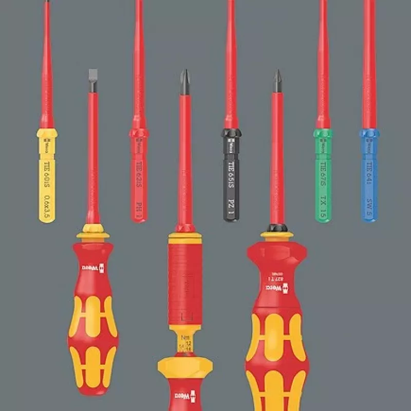 Wera Kraftform Kompakt VDE 17 Universal 1 Conjunto de chaves de fendas (05006611001)