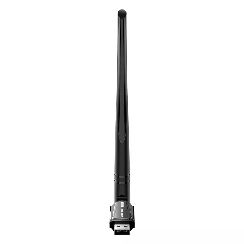 Placa de rede Vention AX300 USB Wi-Fi 6 2,4GHz BK