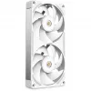 Ventoinha para caixa de computador NZXT F240X 120 mm branca, 1 unid., 240 × 120 × 30 mm