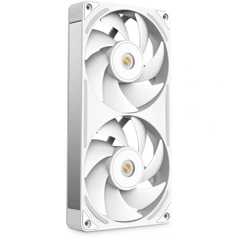 Ventoinha para caixa de computador NZXT F240X 120 mm branca, 1 unid., 240 × 120 × 30 mm