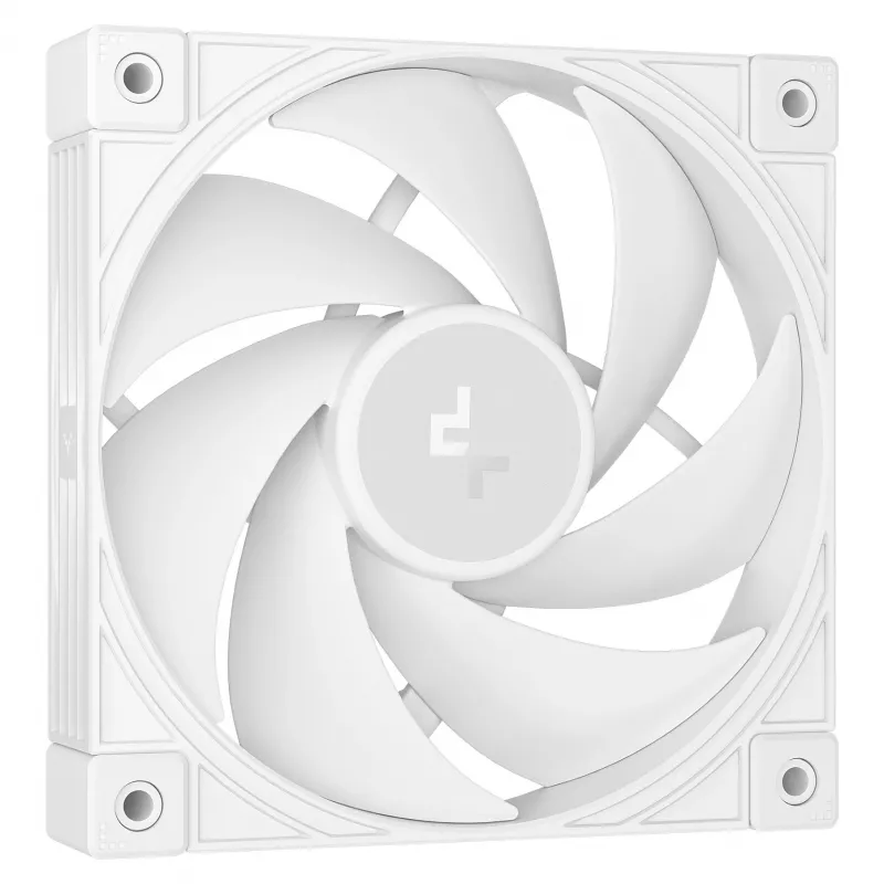Arrefecedor de ar DeepCool AK400 G2 WH, ventoinha de 120 mm, pressão máx. de ar 3,33 mmH₂O, 92×132×156 mm, branco