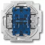Busch-Jaeger 2000/6/6 US-101 Mecanismo de interruptor duplo comutador, encastrar