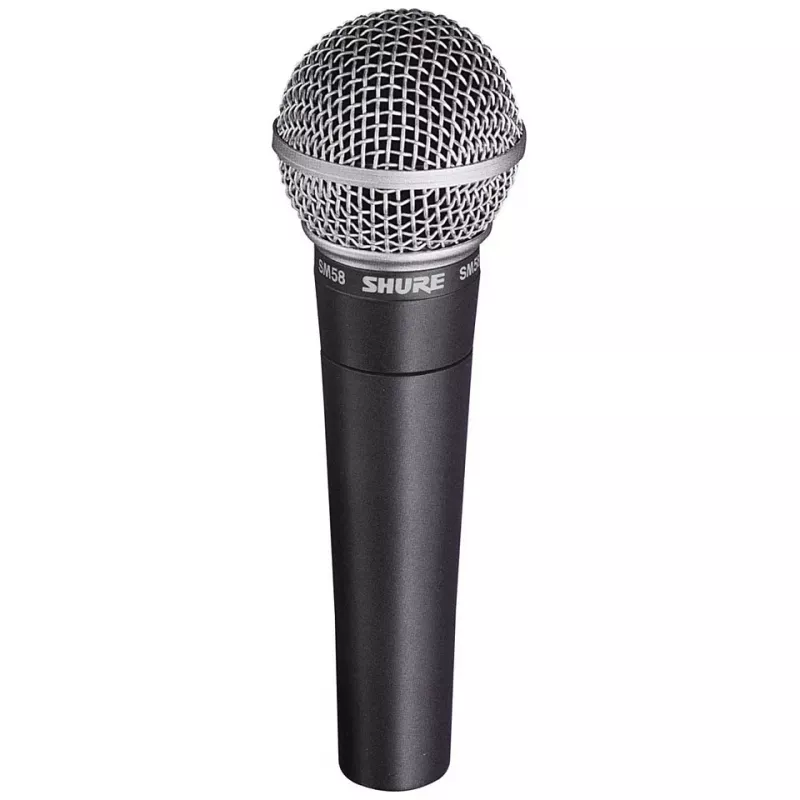Shure SM58SE - microfone vocal dinâmico cardióide com interruptor