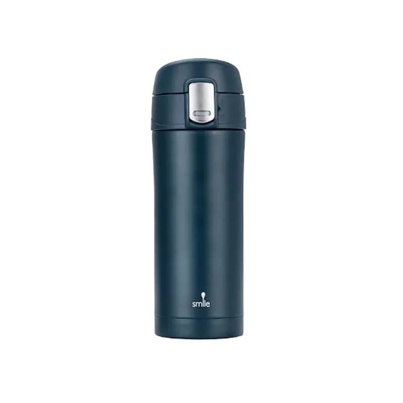 Copo térmico Smile STT-15 300 ml azul-marinho
