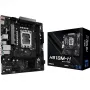 Placa-mãe ASROCK H810M‑X micro ATX Intel H810 LGA 1851 DDR5 2× DIMM 128GB M.2 2.5GbE HDMI DisplayPort