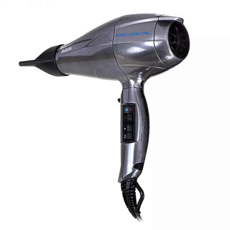 BaByliss Pro Digital cinzento, prateado 2200 W
