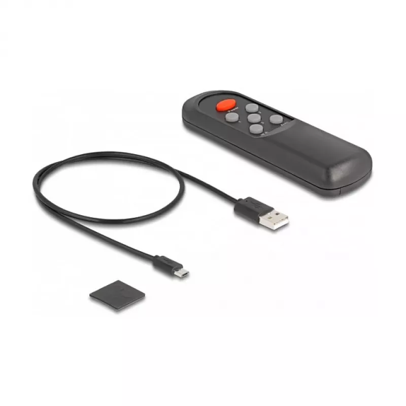 Comutador HDMI DeLOCK 3 x HDMI entrada para 1 x HDMI saída 8K 60 Hz