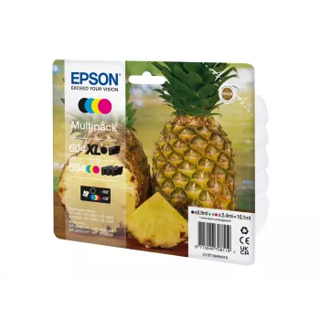 Tinteiro Epson 604XL 4 unid. original alto (XL) alcance preto, ciano, magenta, amarelo
