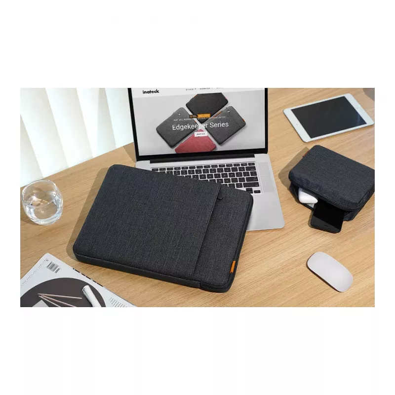 Bolsa sleeve Inateck LB01006 para portáteis de 40,6 cm (16 polegadas), cinzenta