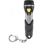Varta Day Light Key Chain Light - Luz de chaveiro - alumínio - preto - ABS sintético - alumínio - borracha - LED - 1 lâmpada - 12 lm