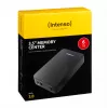 Disco rígido externo Intenso Memory Center 6 TB 5400 rpm 3,5 polegadas USB Type-A 3.2 Gen 1 (3.1 Gen 1) preto
