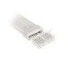 Cabo de extensão PCI-E 8-Pin Kolink Umbra Radiant ARGB — duplo 2× 8-Pin, extensão com sleeve para alimentação da GPU