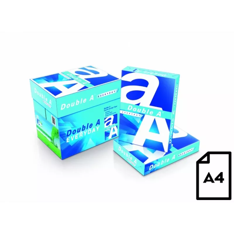 Papel Double A (categoria A), A4, 70g, 500 folhas