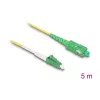 Cabo de fibra ótica InfiniBand DeLOCK 83865 5 m LC SC OS2 amarelo