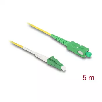 Cabo de fibra ótica InfiniBand DeLOCK 83865 5 m LC SC OS2 amarelo