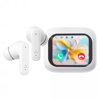 Auscultadores SBOX EB-TWS08-W ecrã tátil branco
