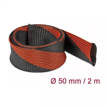 Manga para cabos DeLOCK 20758 preto vermelho