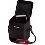 Bolsa messenger Parat TB10 27,9 cm (11 polegadas) preta vermelha
