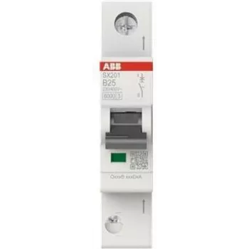 Disjuntor ABB SX201-B25 Flexline car. B 6kA 25A 1P (2CDS251003R0255)