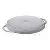 Grelhador redondo ZWILLING STAUB 30 cm cinzento