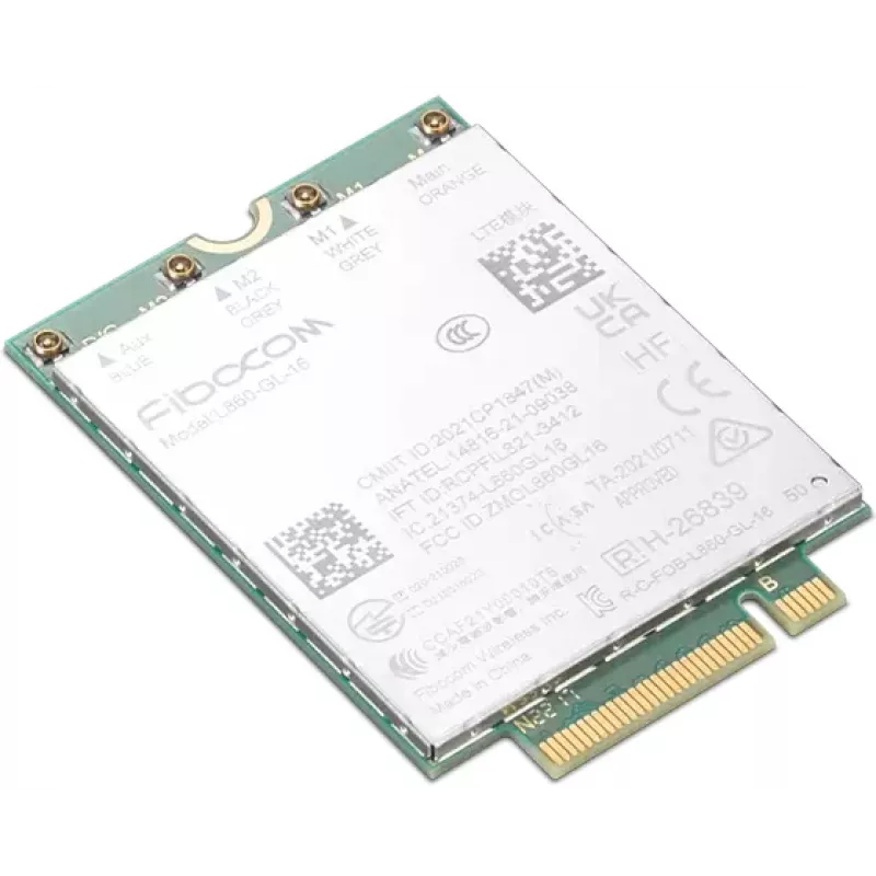 WWAN interno 4G Lenovo Fibocom L860-GL-16 1000 Mbit/s Wireless M.2