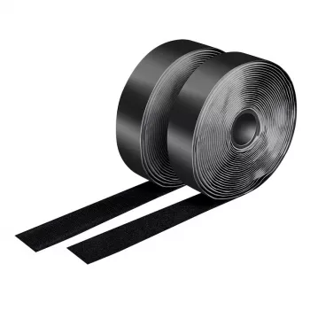 Abraçadeira de cabo com fita adesiva LogiLink KAB0080 preto 5000mm 25mm 2 unid.